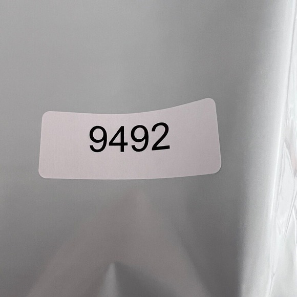 Nat Nast Shirt Men Medium Orange Geometric American Fit Silk Short Sleeve Preppy - Picture 11 of 11